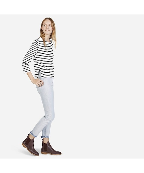 Everlane（エバーレーン）の「The Chelsea Boot（ブーツ・レディース・Camel/Grey/Burgundy/Black・5/5.5/6/6.5/7/7.5/8/8.5/9/9.5/10/10.5/11）」の14枚目の写真