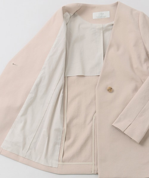 plage（プラージュ）の「ドライオックス ノーカラージャケット  