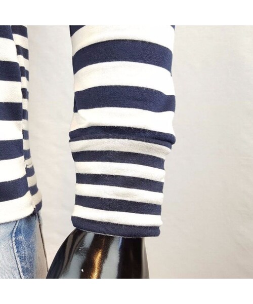 CALL&RESPONSE（コールアンドレスポンス）の「ボーダー 切替 長袖 ＴＥＥ  /  ＣＡＬＬ ＆ ＲＥＳＰＯＮＳＥ　/ 171-1321-13（Tシャツ/カットソー・メンズ・その他）」の11枚目の写真