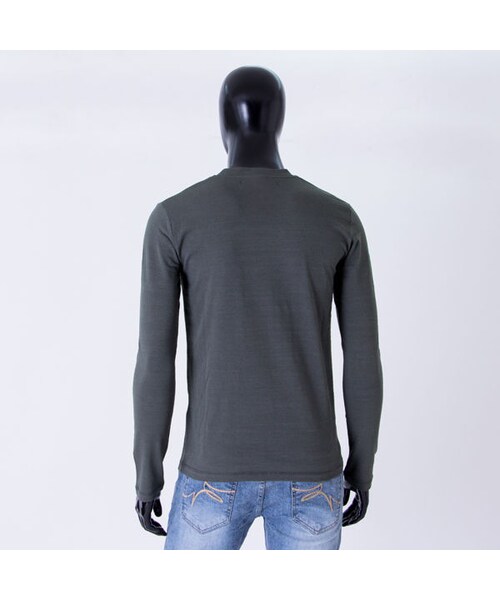 CALL&RESPONSE（コールアンドレスポンス）の「ソリッド スラブ 長袖 ＴＥＥ  /  ＣＡＬＬ ＆ ＲＥＳＰＯＮＳＥ　/ 171-1321-12（Tシャツ/カットソー・メンズ・その他）」の2枚目の写真