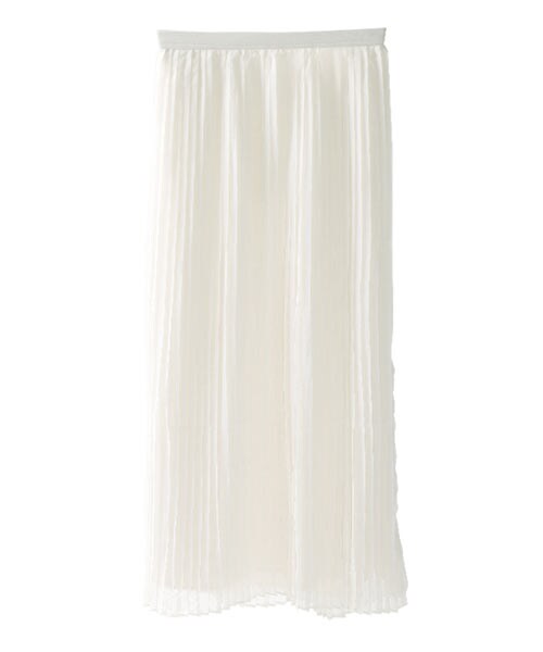 aimoha（アイモハ）の「プリーツシフォンロングスカート（スカート・レディース・ピンク/アイボリー・S）」の2枚目の写真