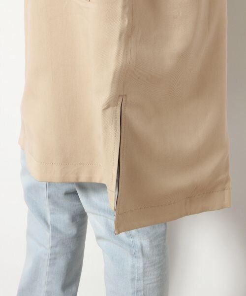 RAGEBLUE（レイジブルー）の「＜2WAY仕様＞リバーシブルノーカラーチェスターコート（ジャケット/アウター・ベージュ系/ネイビー系）」の9枚目の写真