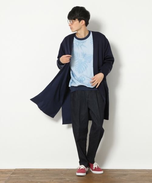 RAGEBLUE（レイジブルー）の「＜2WAY仕様＞リバーシブルノーカラーチェスターコート（ジャケット/アウター・ベージュ系/ネイビー系）」の15枚目の写真