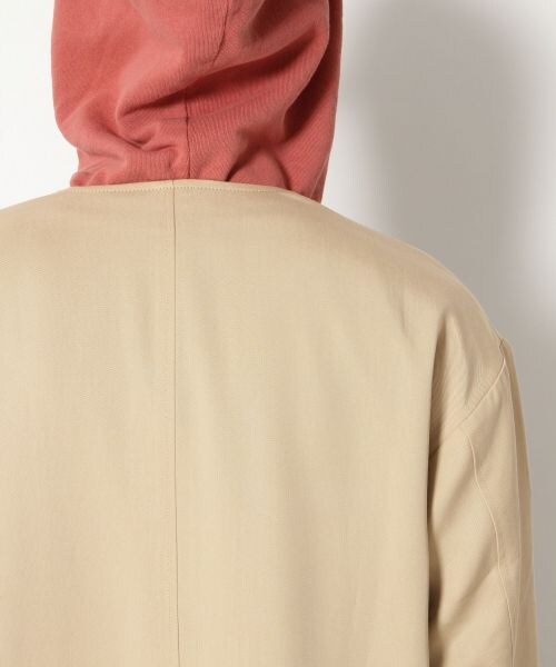 RAGEBLUE（レイジブルー）の「＜2WAY仕様＞リバーシブルノーカラーチェスターコート（ジャケット/アウター・ベージュ系/ネイビー系）」の10枚目の写真