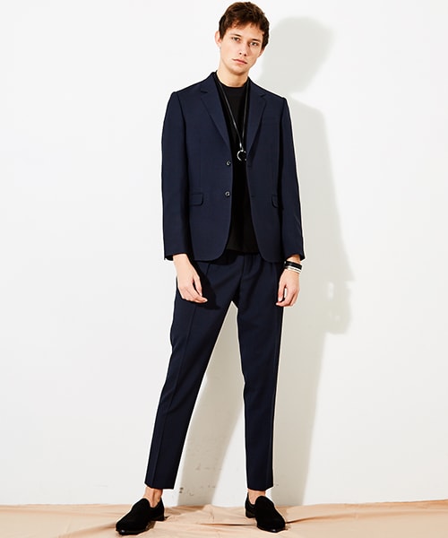 lad ファッション lad musician テーパードスラックス 44