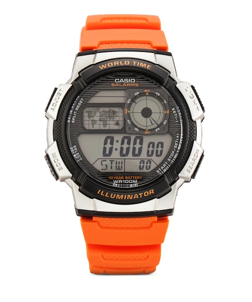 casio 5 alarms watch