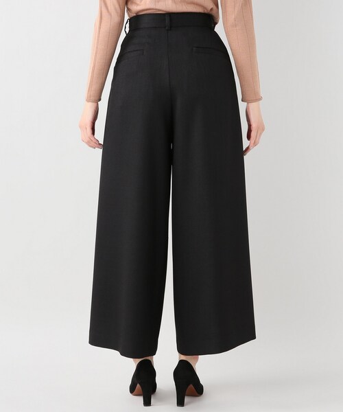 FRAMeWORK（フレームワーク）の「Annc チョウワイドパンツ（パンツ・ブラック/S/在庫なし）」の7枚目の写真