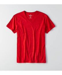 American Eagle | AEOフレックスVネックTシャツ(Tシャツ/カットソー)