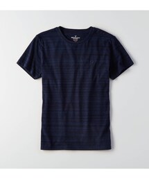 American Eagle | AEOフレックスクルーネックTシャツ(Tシャツ/カットソー)