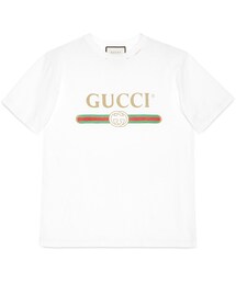 GUCCI | Gucci print cotton t-shirt(Tシャツ/カットソー)