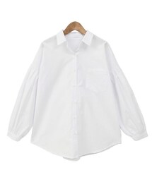 Dailyabout | シンプルパフスリーブコットンブラウス(P0000WSK)(シャツ/ブラウス)
