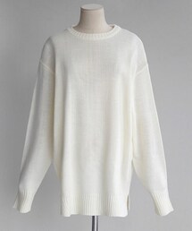 DHOLIC | ユニセックスラウンドネックニットプルオーバー(ニット/セーター)