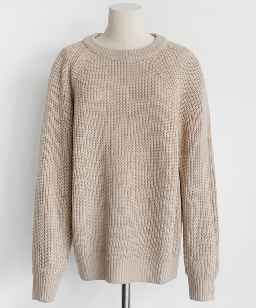 DHOLIC（ディーホリック）の「6COLORSラグランスリーブニットプルオーバー（ニット/セーター・レディース・FREE）」の4枚目の写真