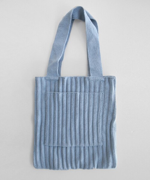 DHOLIC（ディーホリック）の「アウトポケットニットトートバッグ（トートバッグ・レディース・FREE）」の5枚目の写真