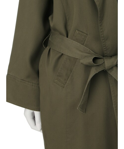 Ungrid（アングリッド）の「テンセルスリットトレンチコート（ジャケット/アウター・レディース・ベージュ/カーキ・S/M）」の17枚目の写真