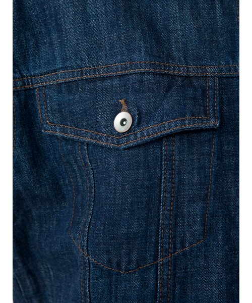 w closet（ダブルクローゼット）の「カットオフビッグGジャン（ジャケット/アウター・レディース・ブルー/ネイビー・FREE）」の8枚目の写真