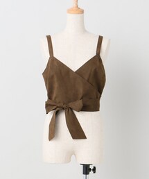 plage | ECO SUEDE ビスチェ(トップス)