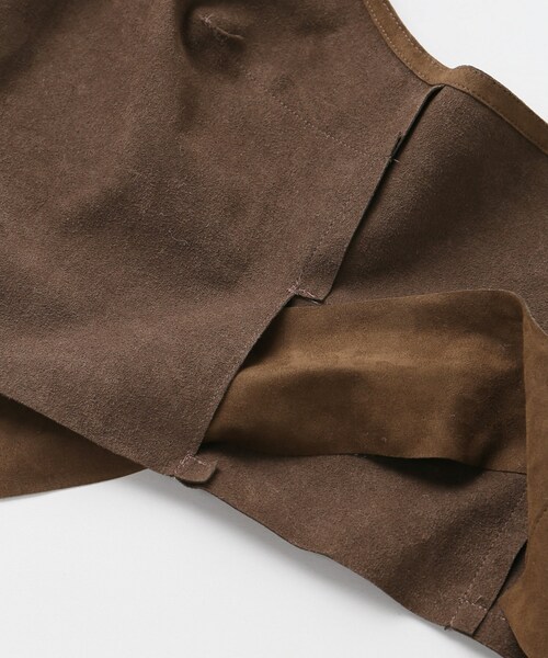 plage（プラージュ）の「ECO SUEDE ビスチェ（トップス・ブラウン/フリー/在庫あり）」の11枚目の写真