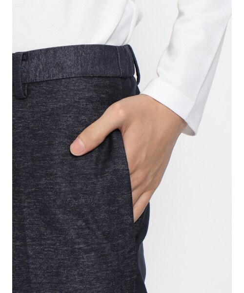 ABAHOUSE（アバハウス）の「【セットアップ対応】ハイゲージジャージー イージーパンツ（パンツ・メンズ・グレー/ネイビー・44/46/48）」の7枚目の写真