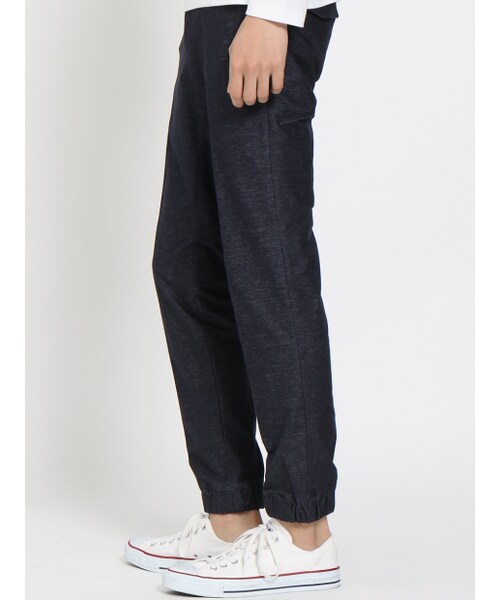 ABAHOUSE（アバハウス）の「【セットアップ対応】ハイゲージジャージー イージーパンツ（パンツ・メンズ・グレー/ネイビー・44/46/48）」の4枚目の写真