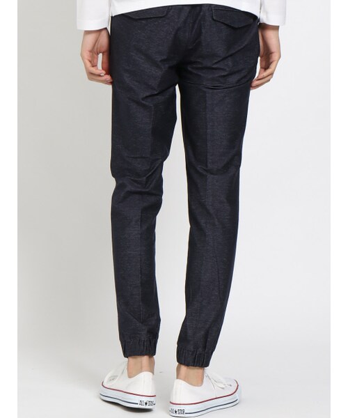 ABAHOUSE（アバハウス）の「【セットアップ対応】ハイゲージジャージー イージーパンツ（パンツ・メンズ・グレー/ネイビー・44/46/48）」の5枚目の写真