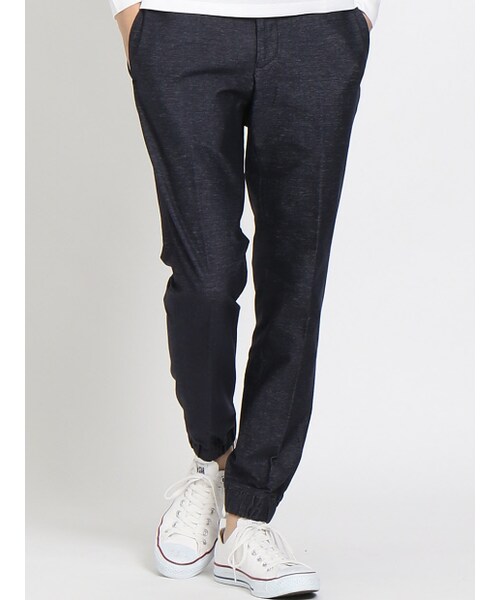 ABAHOUSE（アバハウス）の「【セットアップ対応】ハイゲージジャージー イージーパンツ（パンツ・メンズ・グレー/ネイビー・44/46/48）」の3枚目の写真