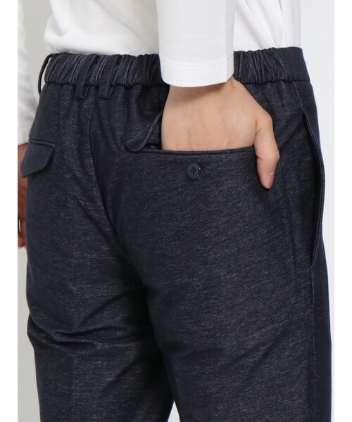 ABAHOUSE（アバハウス）の「【セットアップ対応】ハイゲージジャージー イージーパンツ（パンツ・メンズ・グレー/ネイビー・44/46/48）」の9枚目の写真