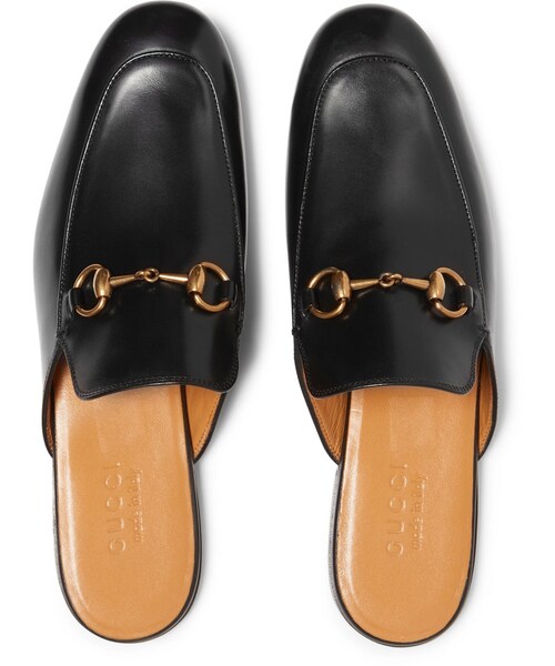 GUCCI（グッチ）の「Gucci Horsebit Leather Backless Loafers（その他シューズ・メンズ・Black・UK10/UK10.5/UK11/UK12/UK13/UK6/UK7/UK7.5/UK8/UK8.5/UK9/UK9.5）」の3枚目の写真