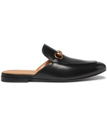 GUCCI | Gucci Horsebit Leather Backless Loafers(その他シューズ)