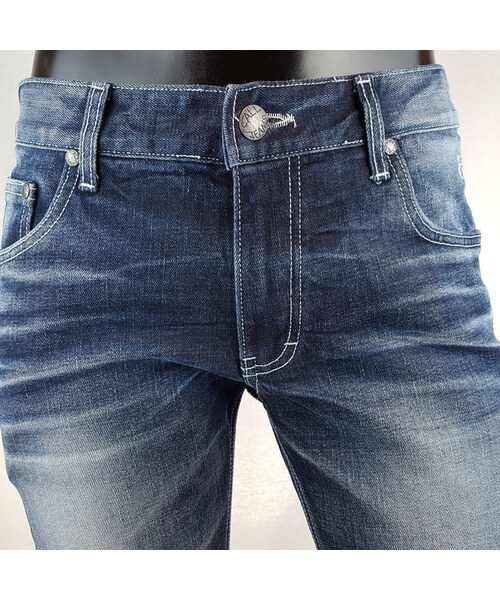 CALL&RESPONSE（コールアンドレスポンス）の「ホワイト ステッチ ストレッチ ジーンズ  /  ＣＡＬＬ ＆ ＲＥＳＰＯＮＳＥ　/ 182-1553-07（デニムパンツ・メンズ・その他）」の3枚目の写真