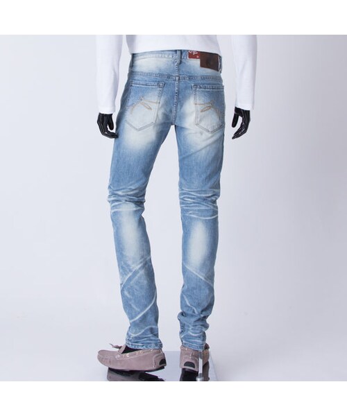 CALL&RESPONSE(コールアンドレスポンス)の「≪ 小倉店スタッフ一押し人気デニム ≫ モーニングブルー ストレッチ ジーンズ / CALL&RESPONSE / 171-1553-06(デニムパンツ・メンズ・その他)」の2枚目の写真