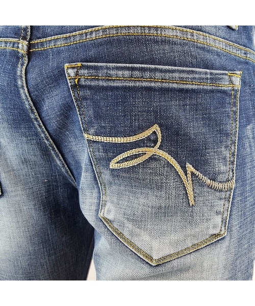 CALL&RESPONSE（コールアンドレスポンス）の「イブニングブルー  ストレッチ  ジーンズ  /  ＣＡＬＬ＆ＲＥＳＰＯＮＳＥ　/ 171-1553-08（デニムパンツ・メンズ・その他）」の5枚目の写真