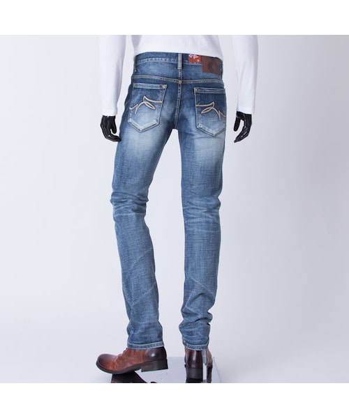 CALL&RESPONSE（コールアンドレスポンス）の「イブニングブルー  ストレッチ  ジーンズ  /  ＣＡＬＬ＆ＲＥＳＰＯＮＳＥ　/ 171-1553-08（デニムパンツ・メンズ・その他）」の2枚目の写真