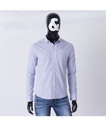 CALL&RESPONSE | ストライプ ストレッチ 長袖シャツ ／ ＣＡＬＬ ＆ ＲＥＳＰＯＮＳＥ171-1211-01(シャツ/ブラウス)