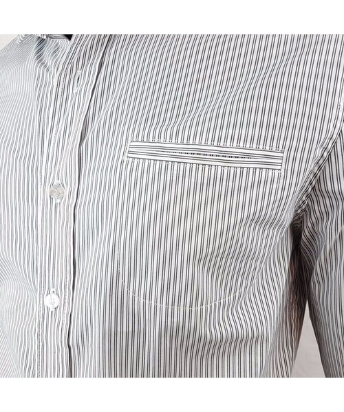 CALL&RESPONSE（コールアンドレスポンス）の「ストライプ ストレッチ 長袖シャツ  /  ＣＡＬＬ ＆ ＲＥＳＰＯＮＳＥ/ 171-1211-01（シャツ/ブラウス・メンズ・その他）」の7枚目の写真