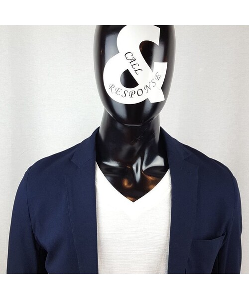 CALL&RESPONSE（コールアンドレスポンス）の「スーパー ストレッチ アンコン ジャケット ／ＣＡＬＬ ＆ ＲＥＳＰＯＮＳＥ171-1101-09（テーラードジャケット・メンズ・その他）」の8枚目の写真