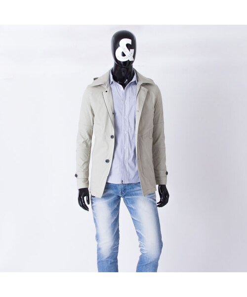 CALL&RESPONSE(コールアンドレスポンス)の「ステンカラー スプリング コート / CALL & RESPONSE / 171-1102-05(ステンカラーコート・メンズ・その他)」の1枚目の写真