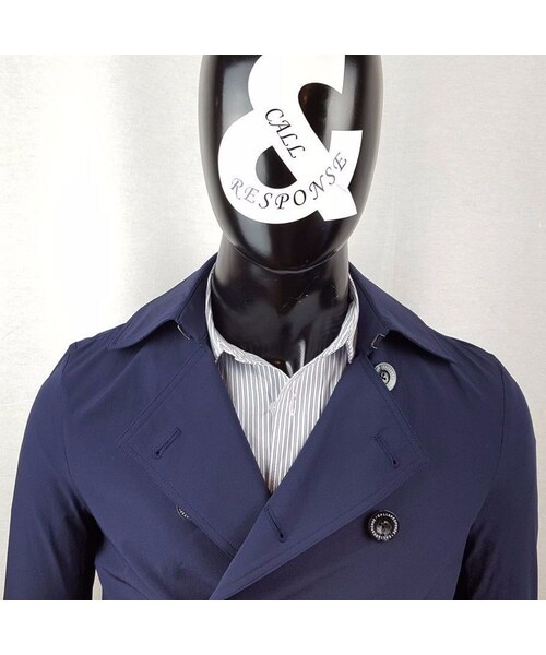 CALL&RESPONSE（コールアンドレスポンス）の「リンクルフリー  トレンチコート  /  ＣＡＬＬ ＆ ＲＥＳＰＯＮＳＥ　/  171-1102-08（トレンチコート・メンズ・その他）」の5枚目の写真