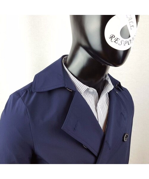 CALL&RESPONSE（コールアンドレスポンス）の「リンクルフリー  トレンチコート  /  ＣＡＬＬ ＆ ＲＥＳＰＯＮＳＥ　/  171-1102-08（トレンチコート・メンズ・その他）」の6枚目の写真