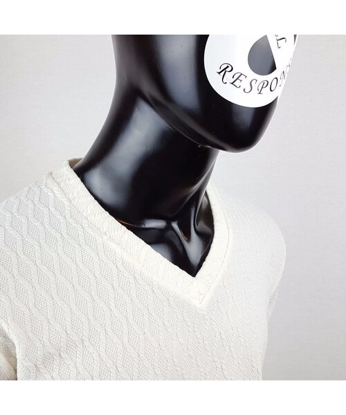 CALL&RESPONSE（コールアンドレスポンス）の「ツイスト Vネック 長袖 ＴＥＥ  /  ＣＡＬＬ ＆ ＲＥＳＰＯＮＳＥ　/ 171-1321-15（Tシャツ/カットソー・メンズ・その他）」の5枚目の写真