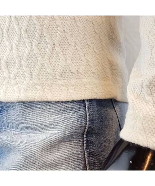 CALL&RESPONSE（コールアンドレスポンス）の「ツイスト Vネック 長袖 ＴＥＥ  /  ＣＡＬＬ ＆ ＲＥＳＰＯＮＳＥ　/ 171-1321-15（Tシャツ/カットソー・メンズ・その他）」の9枚目の写真