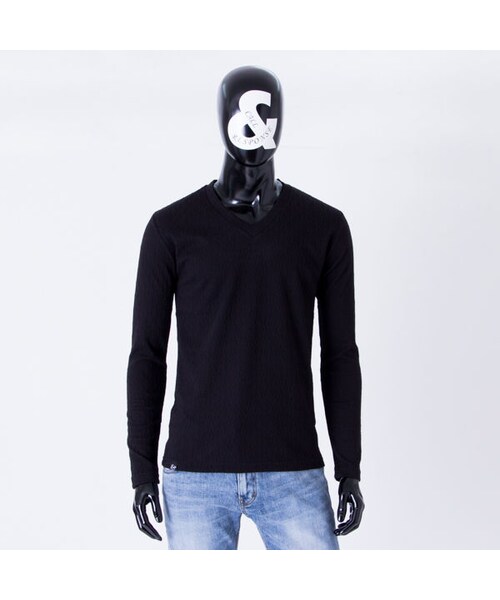 CALL&RESPONSE（コールアンドレスポンス）の「ツイスト Vネック 長袖 ＴＥＥ  /  ＣＡＬＬ ＆ ＲＥＳＰＯＮＳＥ　/ 171-1321-15（Tシャツ/カットソー・メンズ・その他）」の3枚目の写真