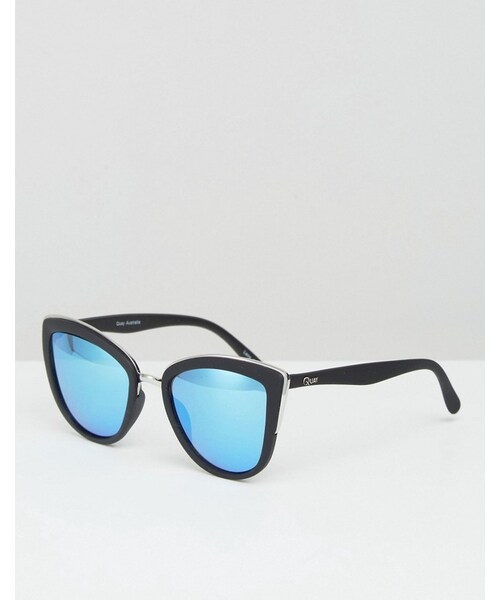quay（キー）の「Quay Australia My Girl Mirror Cat Eye Sunglasses（サングラス・レディース・black）」の4枚目の写真