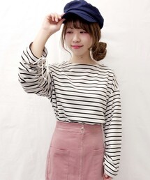 archives | 【Web限定】シャーリングスリーブトップス(Tシャツ/カットソー)