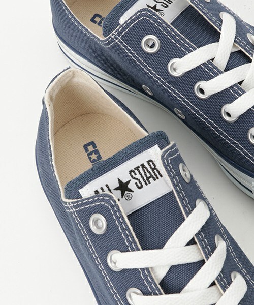 CONVERSE(コンバース)の「CONVERSE キャンバス オールスターOX(スニーカー・メンズ・ホワイト/ネイビー・26/26.5/27/27.5/28)」の8枚目の写真