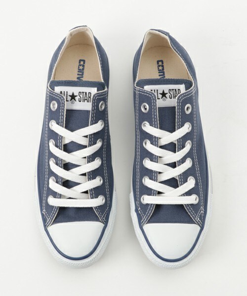 CONVERSE(コンバース)の「CONVERSE キャンバス オールスターOX(スニーカー・メンズ・ホワイト/ネイビー・26/26.5/27/27.5/28)」の6枚目の写真