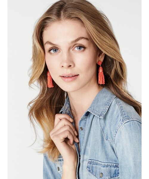 BaubleBar(-)の「Mini Piñata Tassel Drops(イヤリング・レディース・Cerulean/Purple/Blush/Yellow/Red/Coral/Cobalt Blue)」の19枚目の写真
