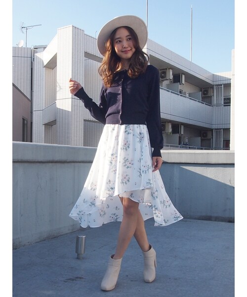 dazzlin ダズリン ワンピース 新作】dazzlin ダズリン バリエフルイド