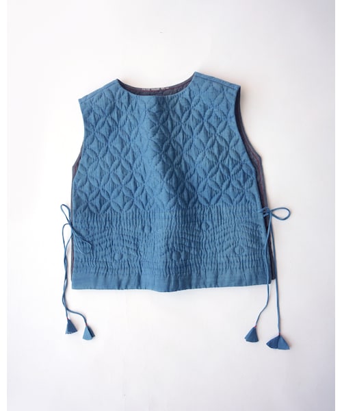 45R（フォーティファイブアール）の「刺し子キルトベスト（）」 - WEAR