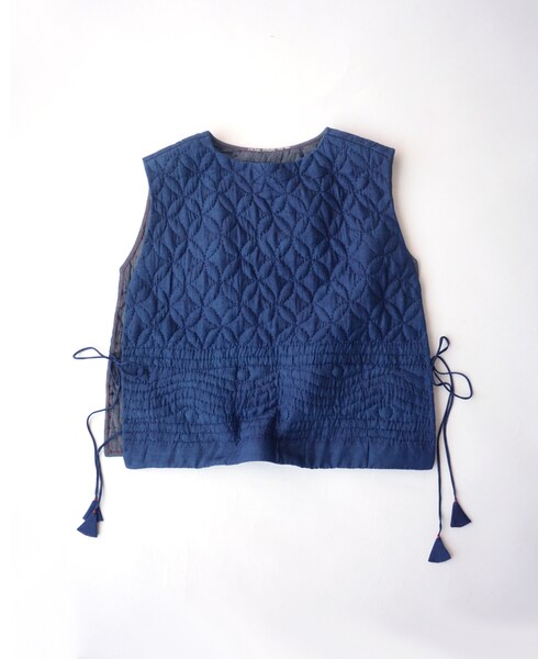 45R（フォーティファイブアール）の「刺し子キルトベスト（）」 - WEAR